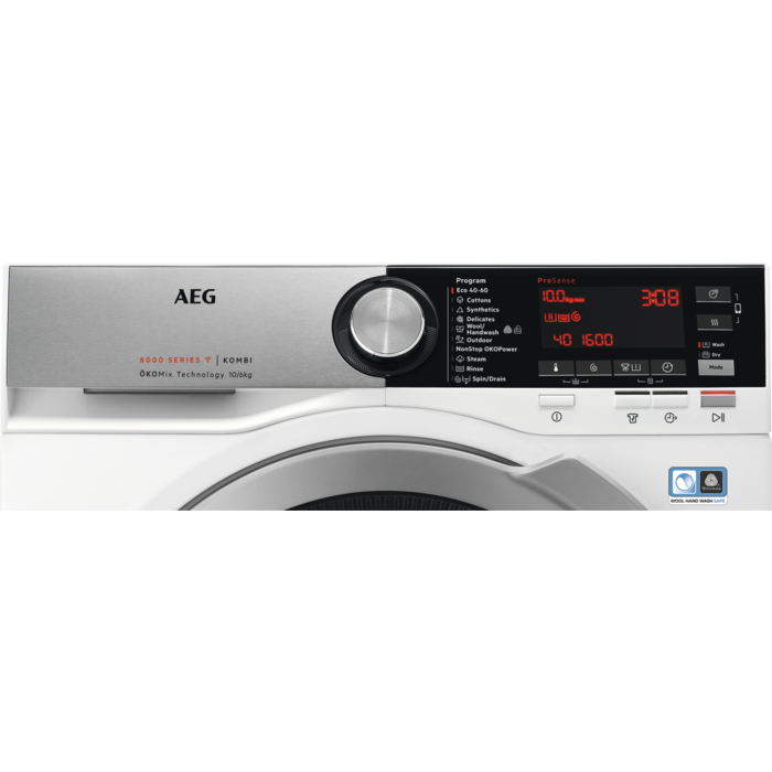 AEG - Ανεξάρτητο πλυντήριο - στεγνωτήριο - L8WBC61SC