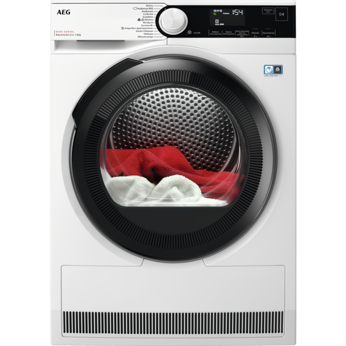 AEG - Στεγνωτήριο με αντλία θερμότητας - TR838P4G