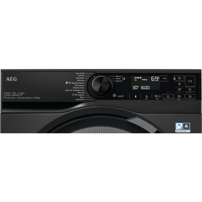 AEG - Ανεξάρτητο πλυντήριο - στεγνωτήριο - LWR73166OE
