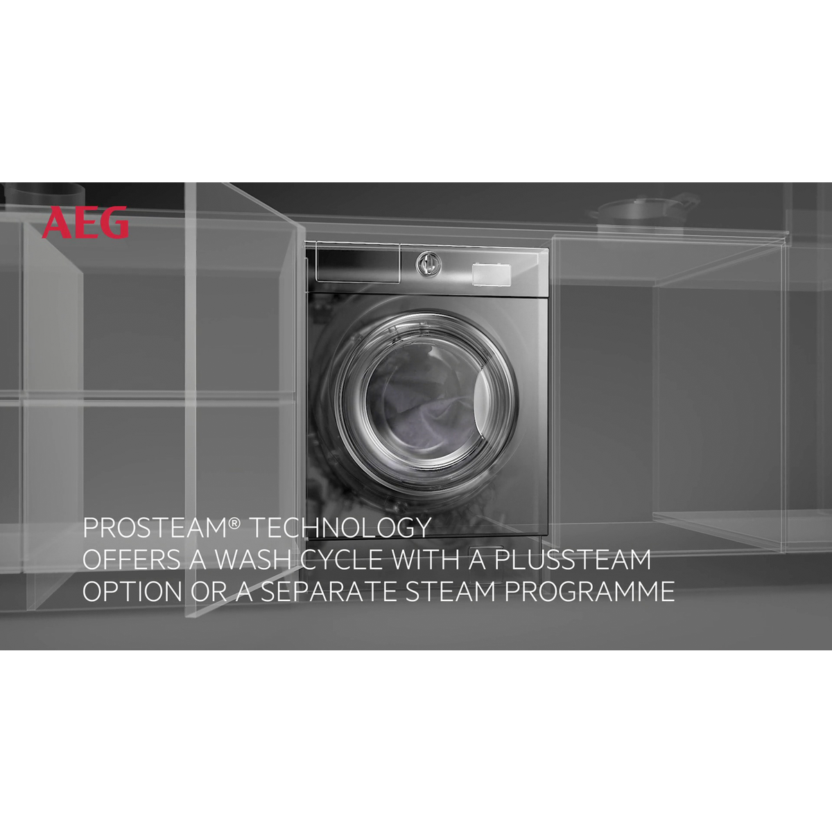 AEG - 8 kg washing machine - L7FNE48SI