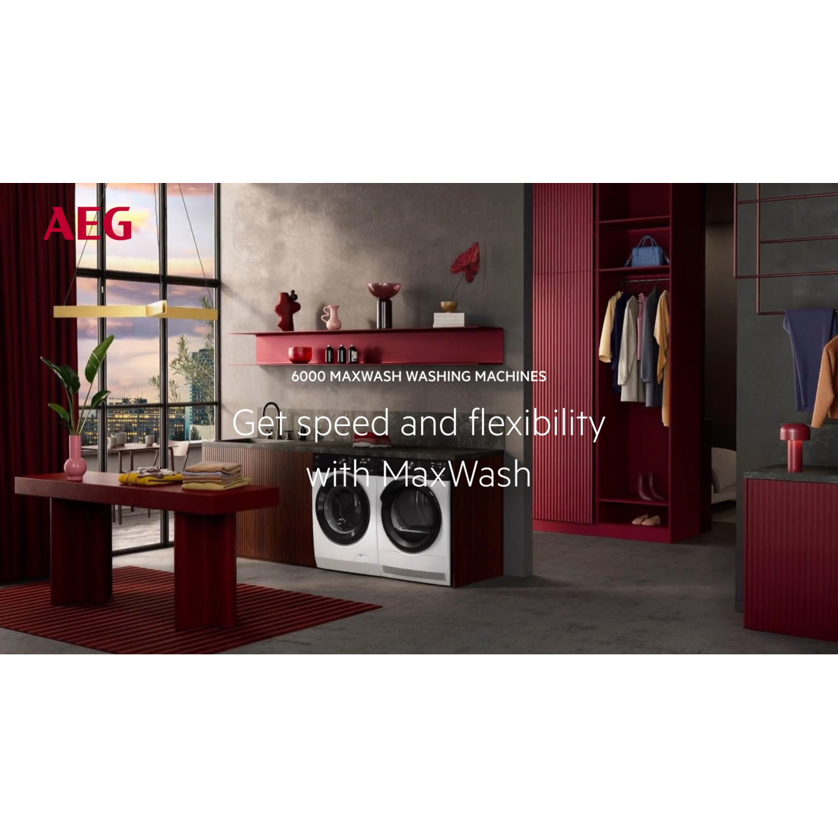 AEG - Πλυντήριο ρούχων εμπρόσθιας φόρτωσης - LFR6D944E