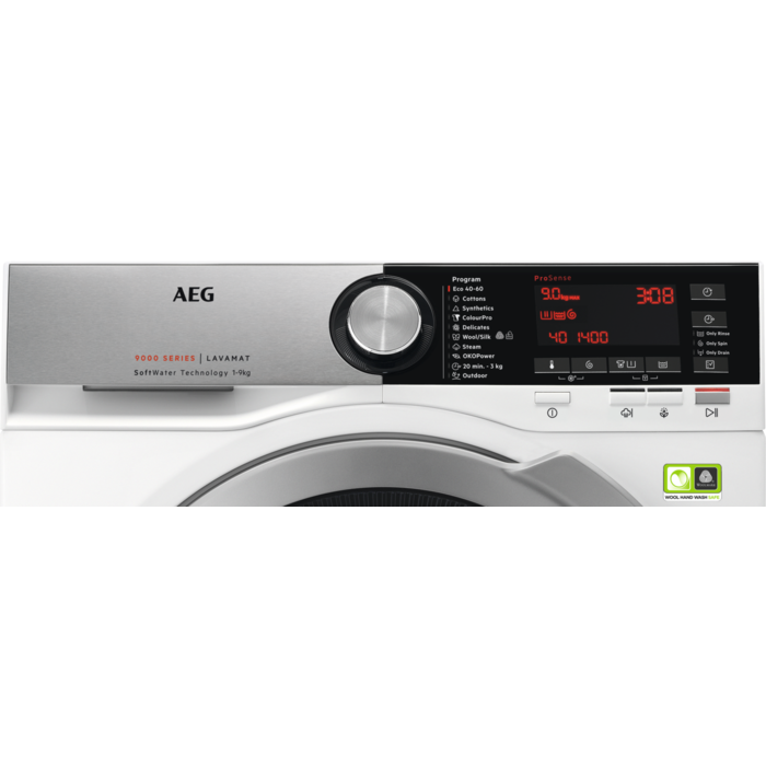 AEG - Πλυντήριο ρούχων εμπρόσθιας φόρτωσης - L9FEC49S