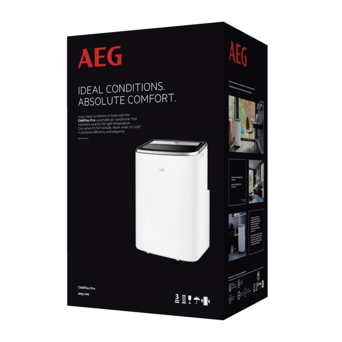 AEG - Φορητό κλιματιστικό - AXP26U338CW