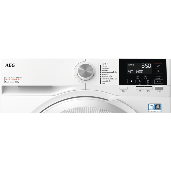 AEG - Ανεξάρτητο πλυντήριο - στεγνωτήριο - LWR71842B