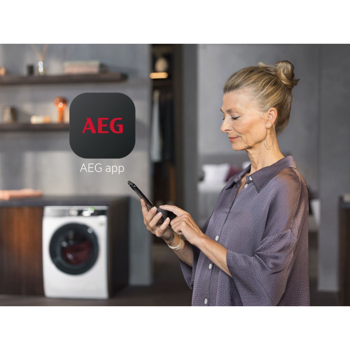 AEG - 10 kg washing machine - LFR73164OG