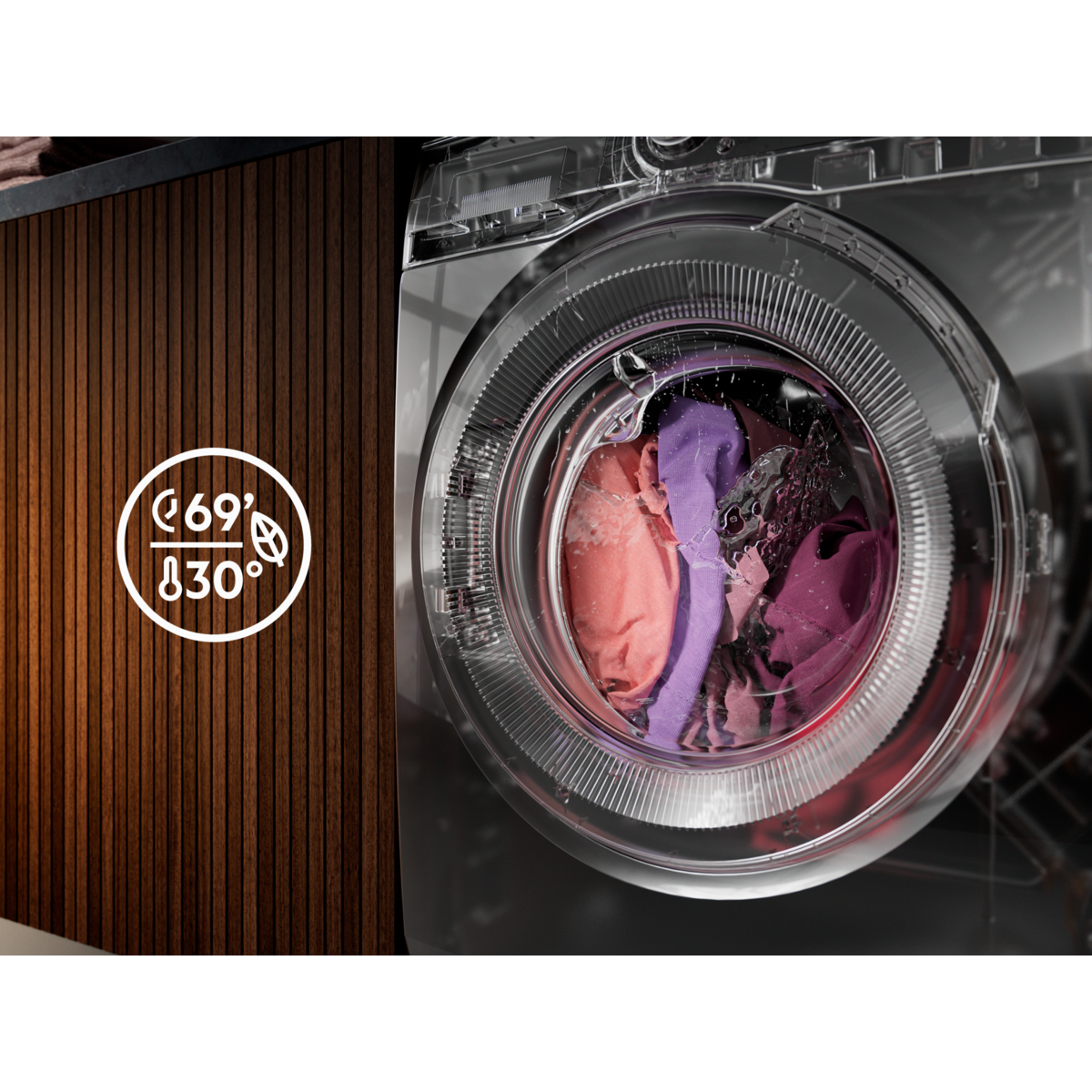 AEG - 10 kg washing machine - LFR73164OG