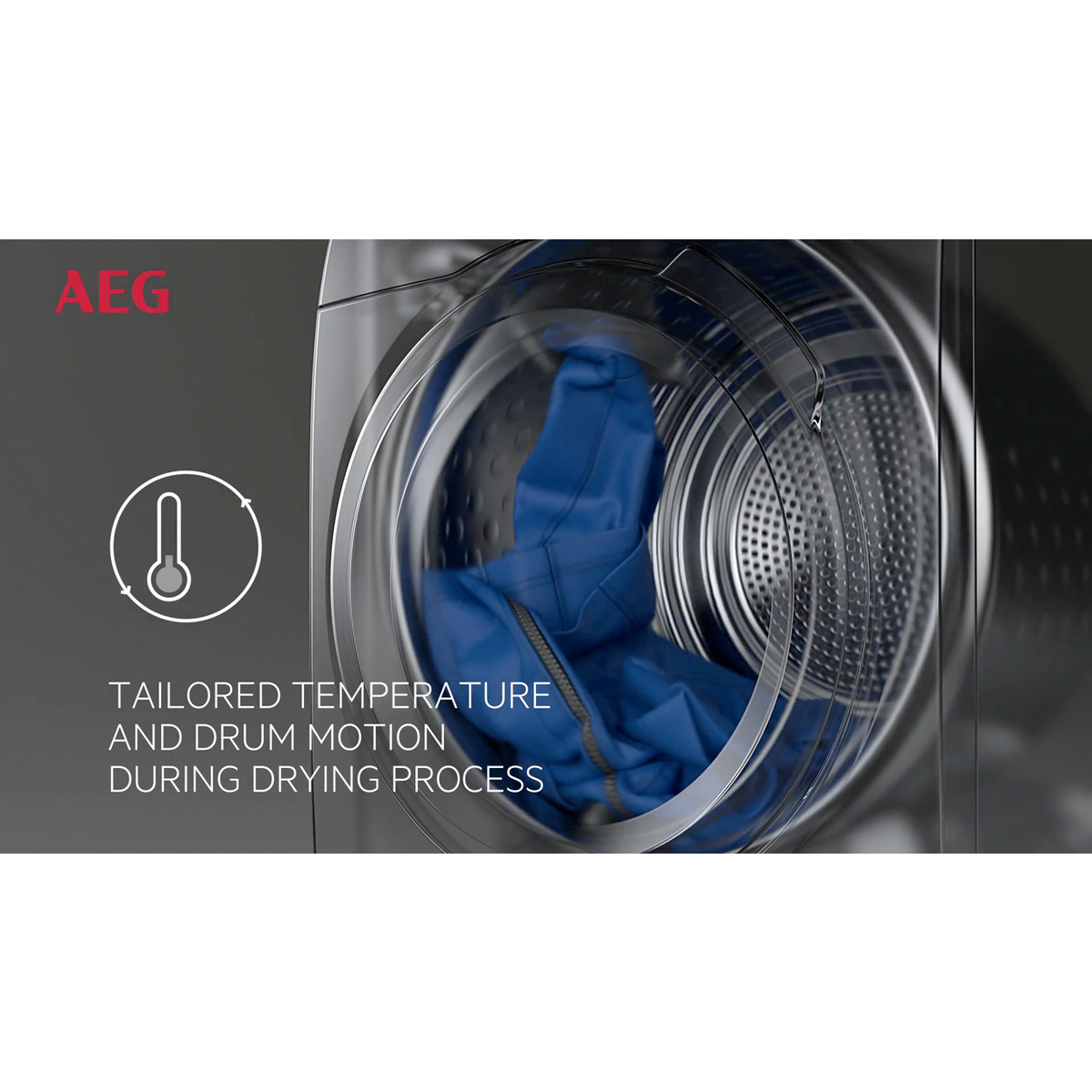 AEG - Στεγνωτήριο με αντλία θερμότητας - T8DEE48S