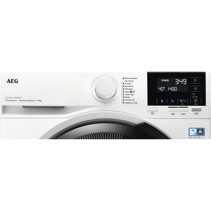 AEG - Πλυντήριο ρούχων εμπρόσθιας φόρτωσης - LFR61944UE
