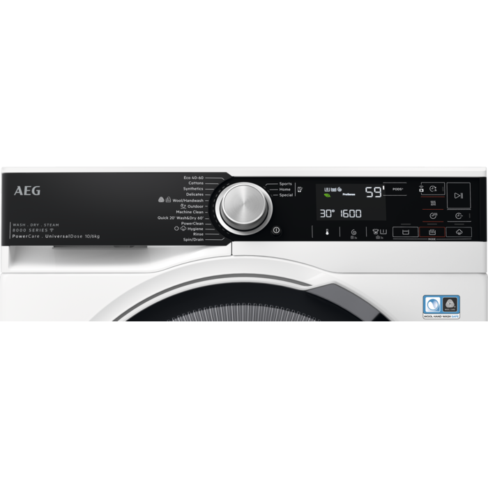 AEG - Ανεξάρτητο πλυντήριο - στεγνωτήριο - LWR85165O