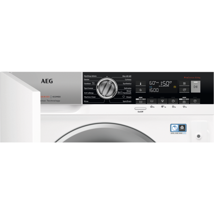 AEG - Εντοιχιζόμενα πλυντήριο - στεγνωτήριο - L8WBE68SI