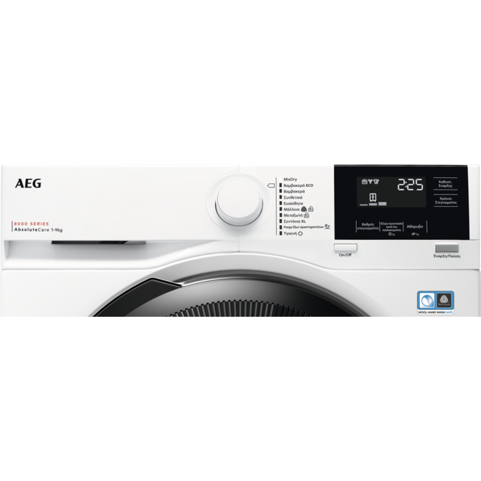 AEG - Στεγνωτήριο με αντλία θερμότητας - TR819P4G