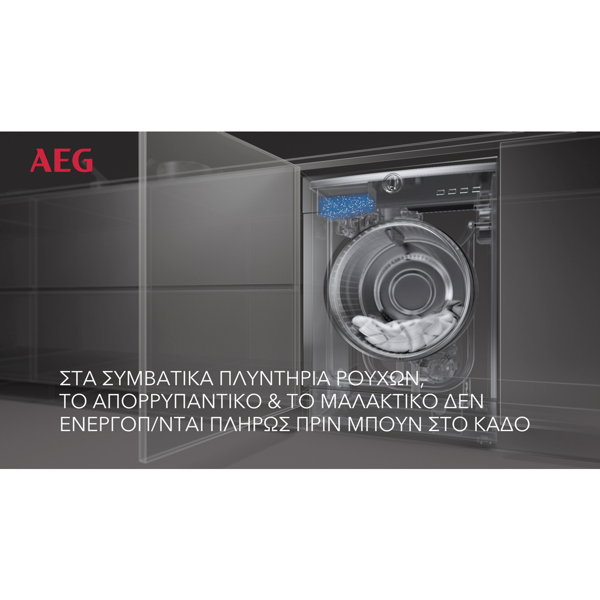 AEG - Εντοιχιζόμενα πλυντήρια ρούχων - L8FBE48SCI