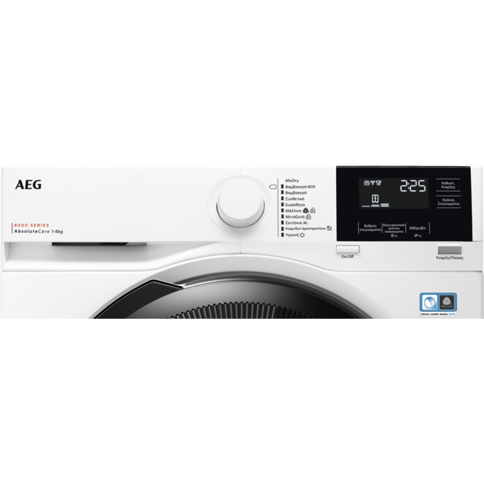 AEG - Στεγνωτήριο με αντλία θερμότητας - TR818A4G