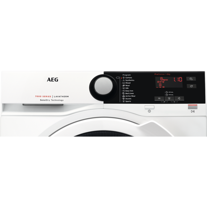 AEG - Στεγνωτήριο με αντλία θερμότητας - T7DBE38W