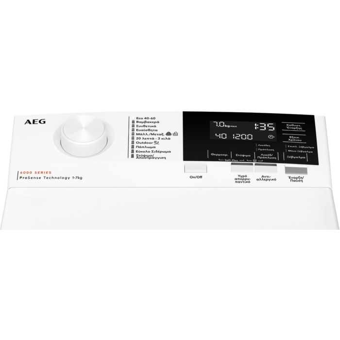 AEG - Πλυντήριο ρούχων άνω φόρτωσης - LTR6G371G