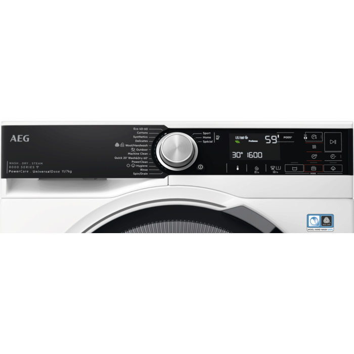 AEG - Ανεξάρτητο πλυντήριο - στεγνωτήριο - LWR85066OE