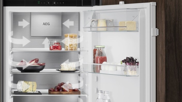 AEG ψυγειοκαταψύκτης Cooling 360