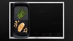 Επαγωγικές εστίες MaxiSense Combi με γκριλ plancha