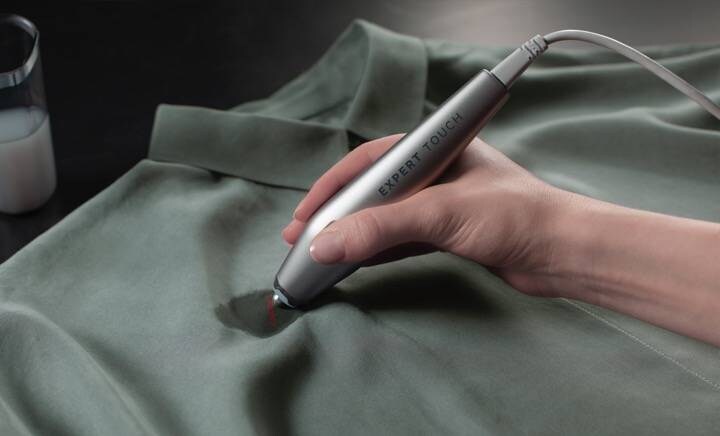 using stain removal pen on garment