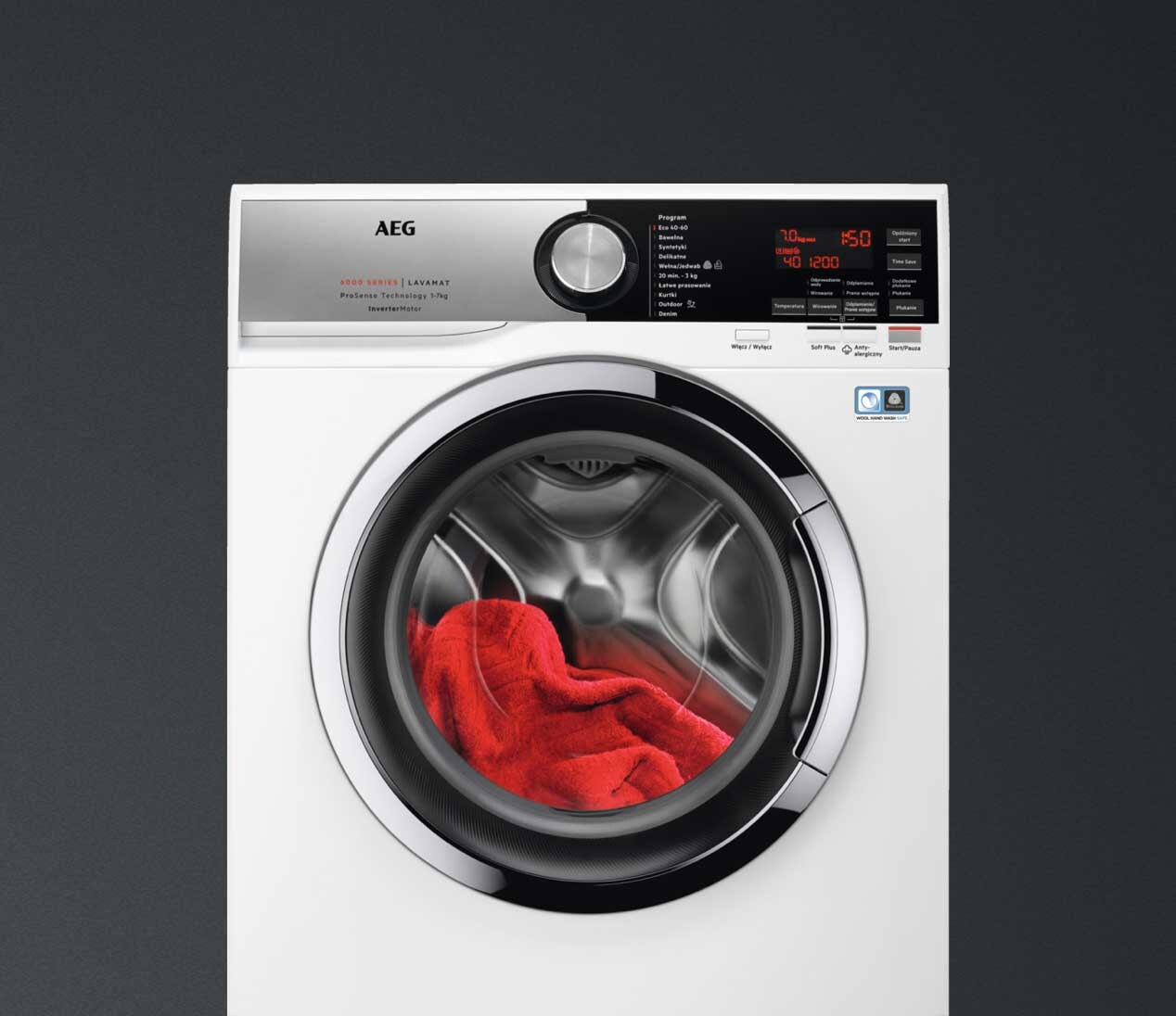 6000 Series PROSENSE® πλυντήριο ρούχων AEG